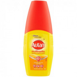 Autan Protection Plus, Repellente per Insetti e Zanzare, Spray Vapo 100 ml