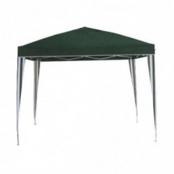 Gazebo pieghevole m 3x3 verde rigato