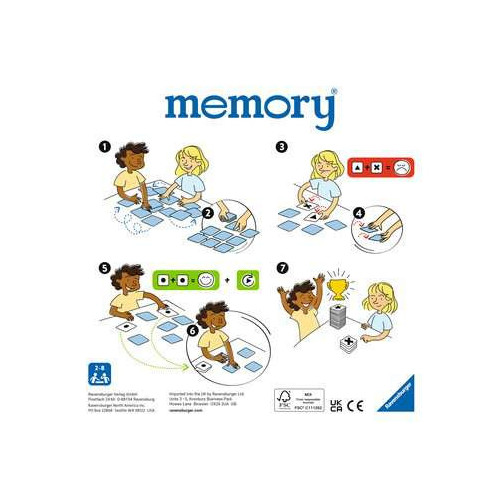 Ravensburger memory Junior Gioco di carte da...