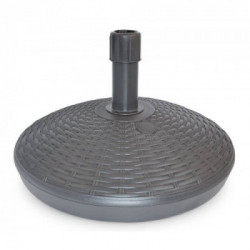 Base portaombrellone 30 Lt rattan antracite