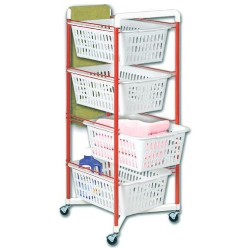 Carrello Vicenza 4 cestelli cm 32x38 colori...