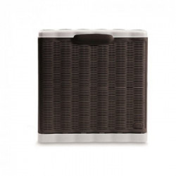 Scarpiera impilabile Elegance cm 40x30x40 moka