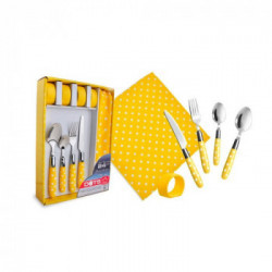 Set posate tavola Amicasa Art.8 Dots