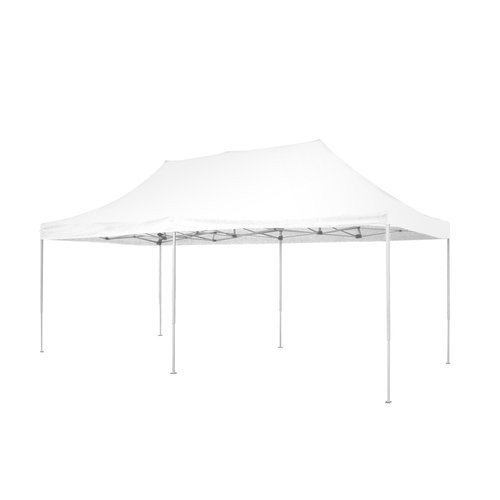 Gazebo pieghevole m 3x6 bianco. Gambe...