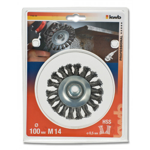 kwb 719330 Ruota a raggi di filo di acciaio...