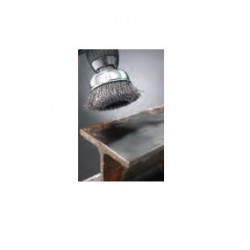 kwb 606330 Ruota a raggi di filo di acciaio Spazzola a forma di tazza 7,5 cm