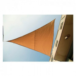 Tenda Ombreggiante 3,6x3,6x3,6 m Vela Beige 