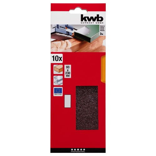 Fogli abrasivi levigatrice Kwb 815060