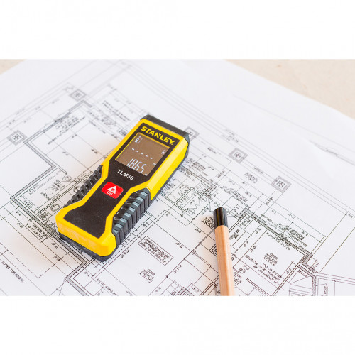 Stanley TLM50 Distanziometro laser Nero, Rosso,...