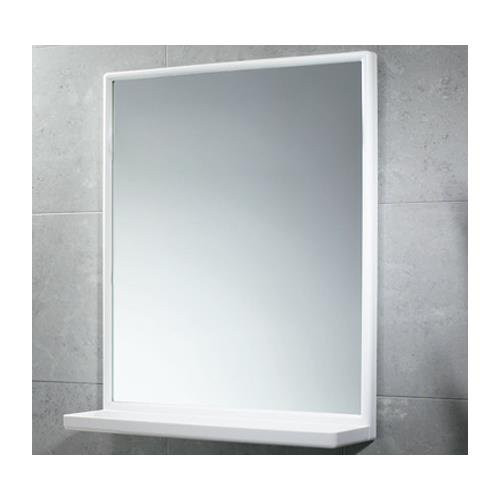 Specchio rettangolare cm 45x60 con mensola...