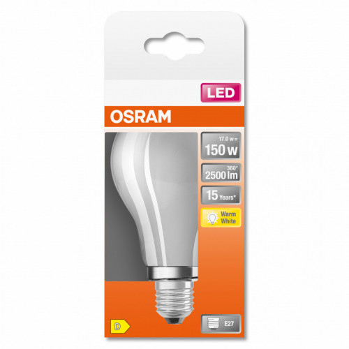 Osram STAR lampada LED 15 W E27 D