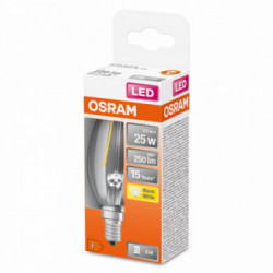 Osram STAR lampada LED 2,5 W E14 F