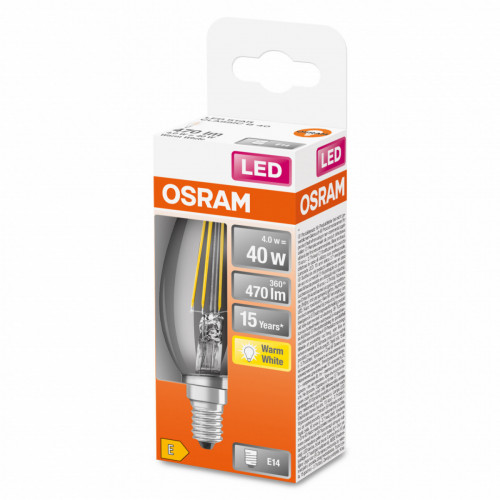 Osram STAR lampada LED 4 W E14 E