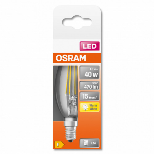 Osram STAR lampada LED 4 W E14 E