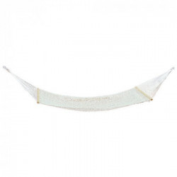 Amaca in rete di cotone ÃÂ 6 mm. Dimensioni 200 X 150 cm. Supporto venduto separatamente