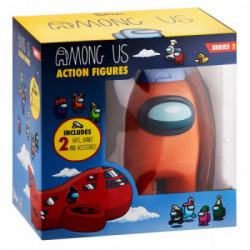 Among Us- Action Figures cm 17 Serie 2 'In Scat. Vetrina c/Acc.'