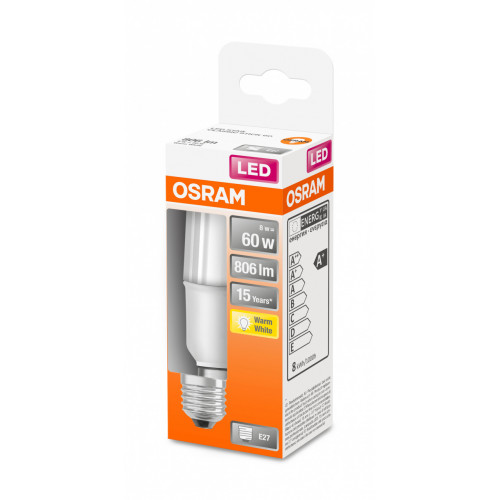 Osram STAR lampada LED 8 W E27 F