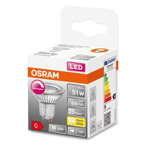 Lampadina led 8,3 W  resa 80 W Osram Superstar...