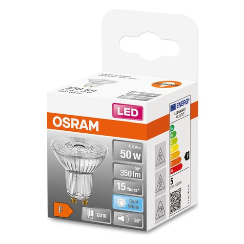 Lampadina led 4,3 W  resa 50 W Osram ST PAR16...