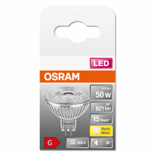 Osram STAR lampada LED 8 W GU5.3 G