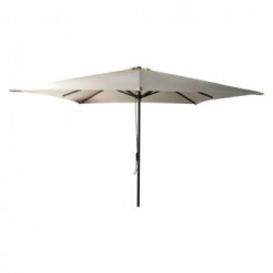 Ombrellone Alluminio 3x3 m Elegant Grigio/EcrÃ¹