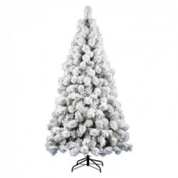 Amicasa - Albero di Natale 210 cm Innevato Saint Mortiz