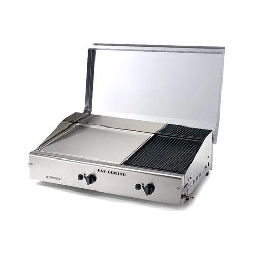 Plancha Double Inox/Ghisa 4068/COVER/M