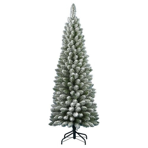 Amicasa - Albero di Natale 150 cm Innevato Falcade