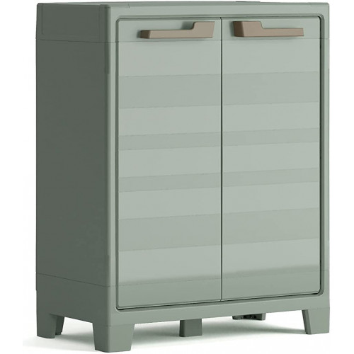 Keter Planet Outdoor Basso - Armadio, 2 Ripiani...
