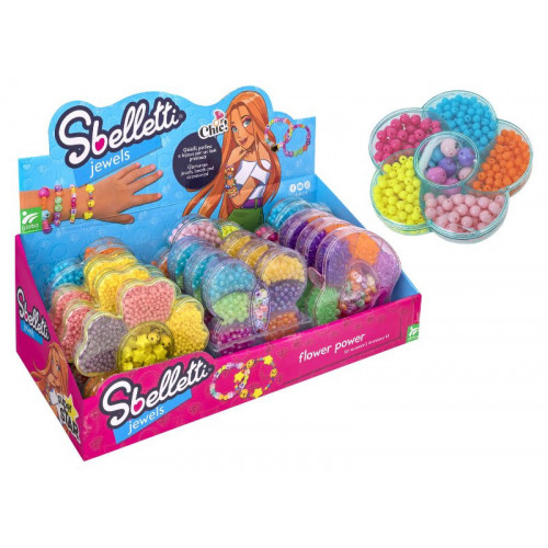 COFANETTI PERLINE IN PLASTICA 4 ASS. 12PZ D/BOX
