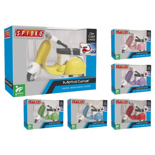 SCOOTER VSP DIE CAST RETROCARICA 6 COL