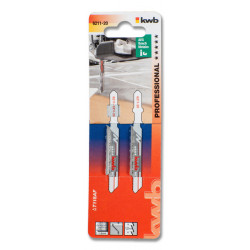 kwb 621120 lama per sega a gattuccio, sega a traforo e sega universale Lama per seghetto alternativo Bimetallo 2 pz