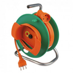 Prolunga avvolgibile mt 15 3x1,5 mm con disgiuntore termico