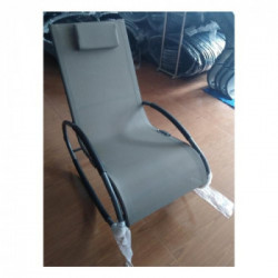 Sedia Dondolo Roma Grigio