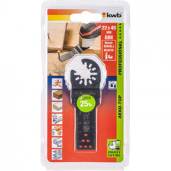 kwb 709252 accessorio per apparato multifunzione Lama da taglio a immersione