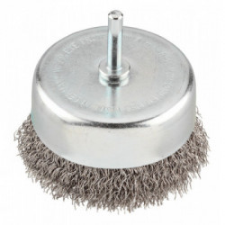 kwb 602430 Ruota a raggi di filo di acciaio Spazzola a disco 7,5 cm