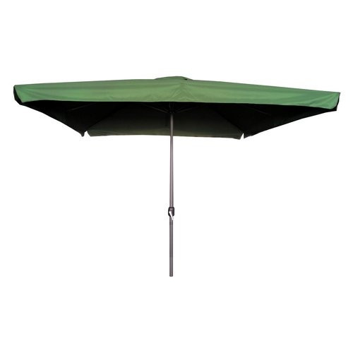 Ombrellone Alluminio Jesolo 3x3 m Grigio/Verde