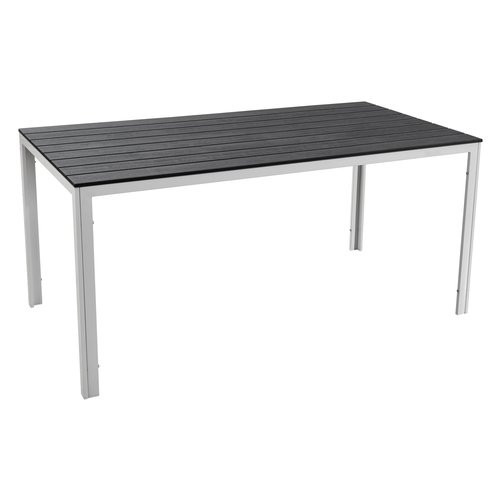 Tavolo Roma 156x78 cm Bianco Grigio