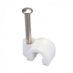 Poly Pool PP0657 fermacavo Bianco 50 pz