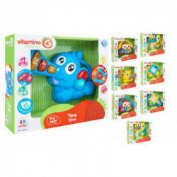 ANIMALI MUSICALI B/O C/LUCI/SUONI 4 ASS. 2COL.