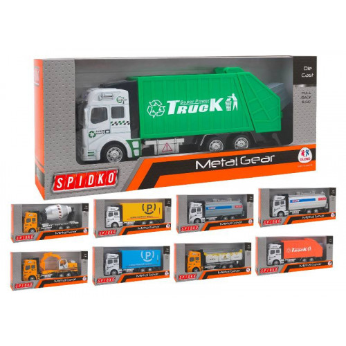 MEZZI CANTIERE/TRASP/ECOLOG DIE CAST RETROC 9ASS