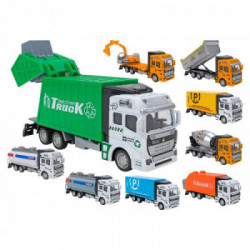 MEZZI CANTIERE/TRASP/ECOLOG DIE CAST RETROC 9ASS