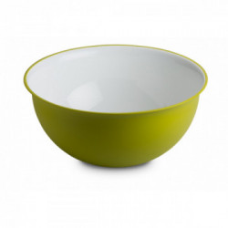 Omada 105601213 Insalatiera 6,5 L Rotondo Polipropilene (PP) Verde, Bianco 1 pz