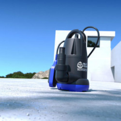 Annovi Reverberi ARUP Series 250PC Pompa Sommersa per Acque Pulite, 2500W, 6000L/h, Prevalenza Max 6 mt.	