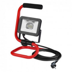 Faretto proiettore led 10W da esterno IP65 portatile con supporto in alluminio 