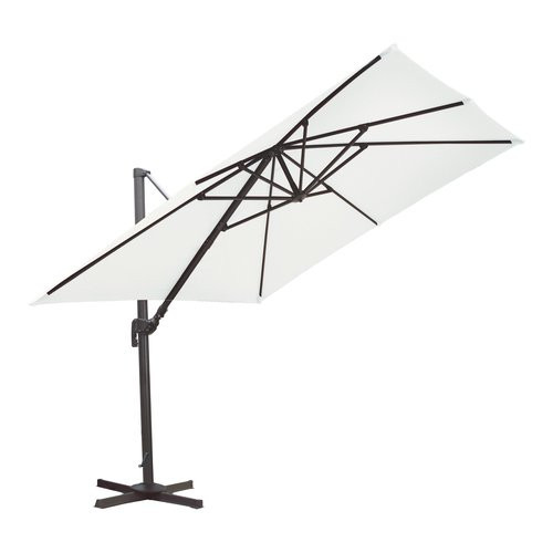 Amicasa .Ombrellone Braccio Haiti Tilt 3x3 EcrÃÂ¹