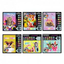 Creativo Nice 96100 Diamantini Crystal art Level Up Pets