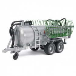 Bruder 02020 - Rimorchio Fliegl con Tubi per Irrigazione