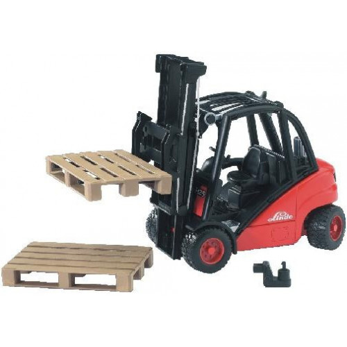 Bruder 02511 - Muletto Linde H30D con Palett