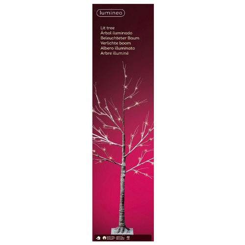 Albero di natale Kaemingk 492348 48 led bianco